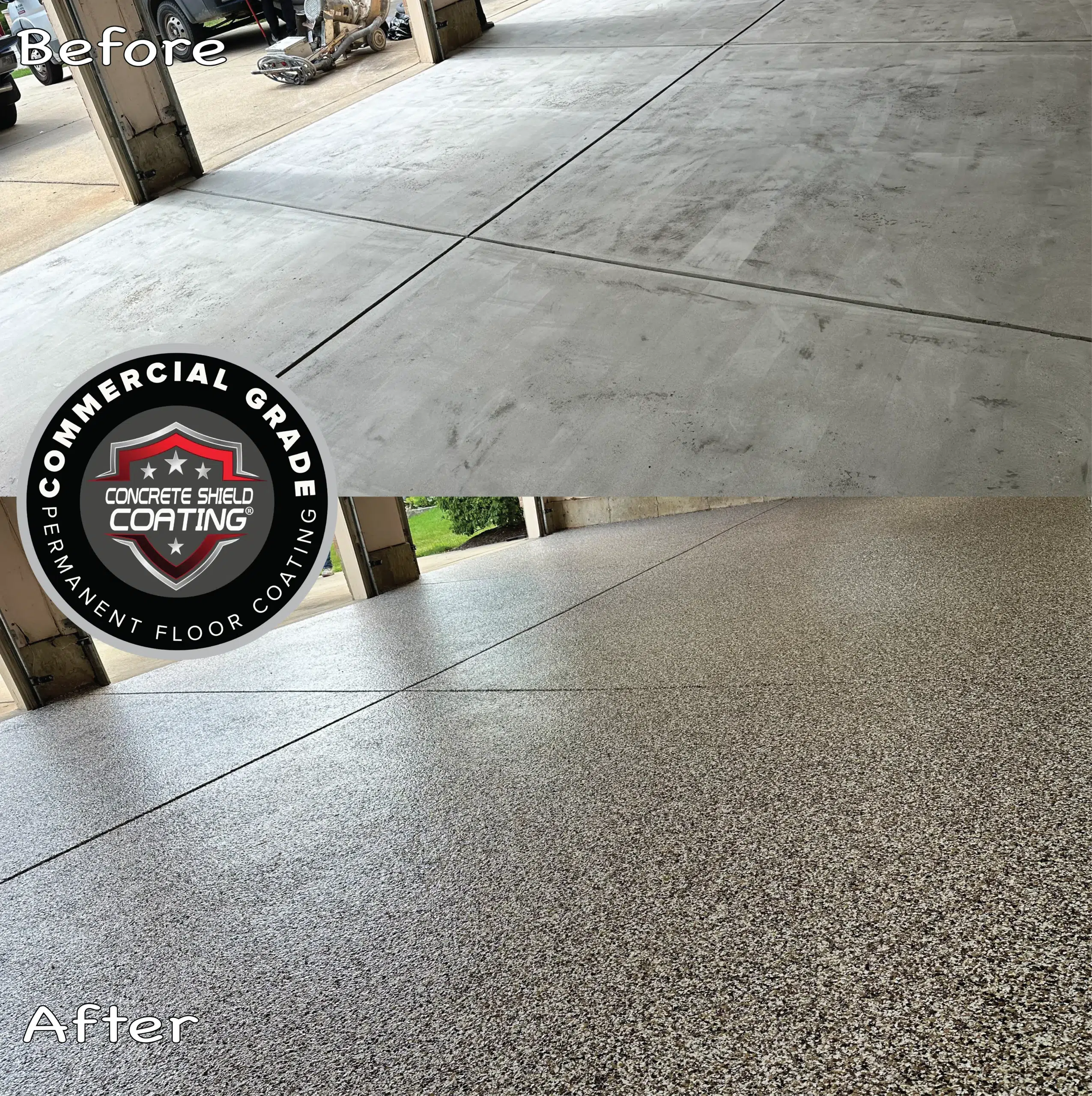 Concrete Shield Coating® Before & After